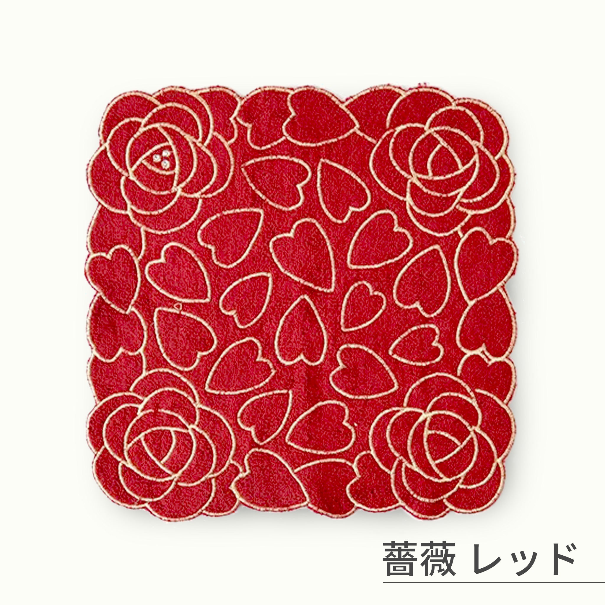 のレン 竹タオル / レーヨン（竹繊維）70% 綿 30% 約24cm×24cm タオルハンカチ