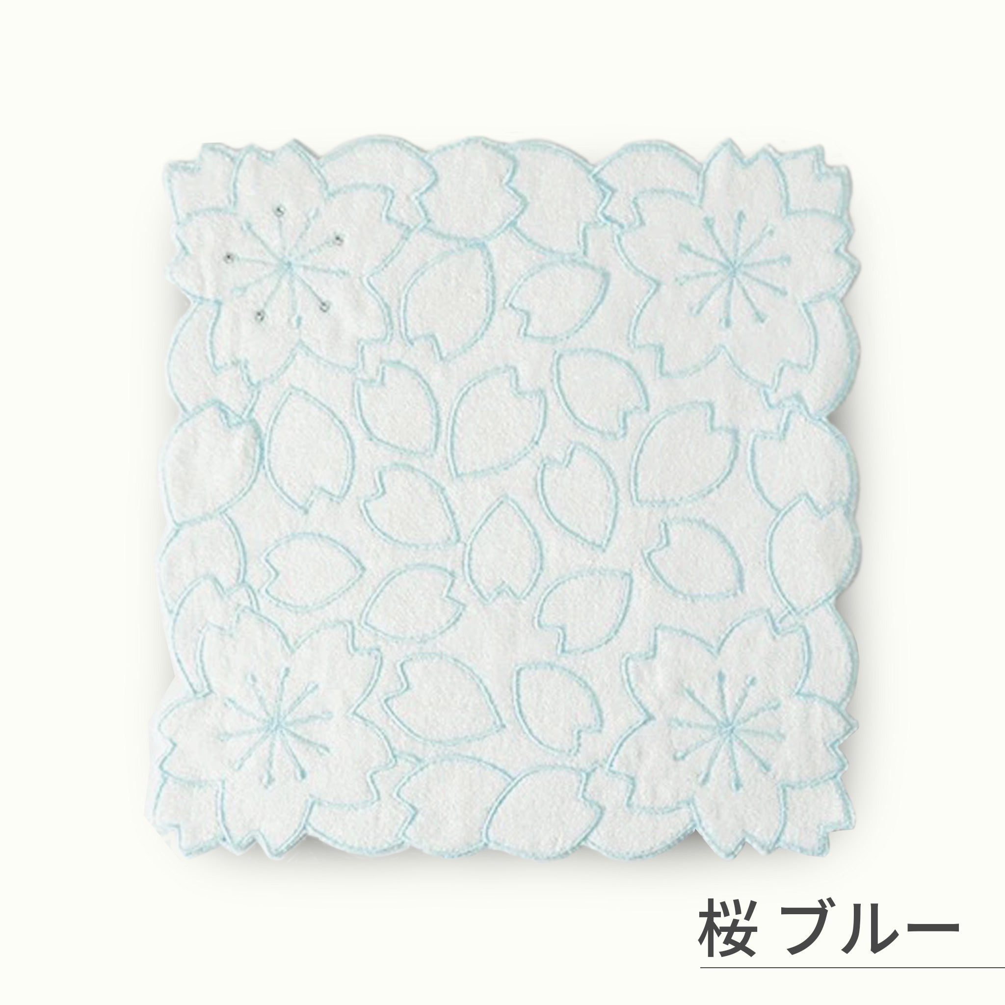 のレン 竹タオル / レーヨン（竹繊維）70% 綿 30% 約24cm×24cm タオルハンカチ