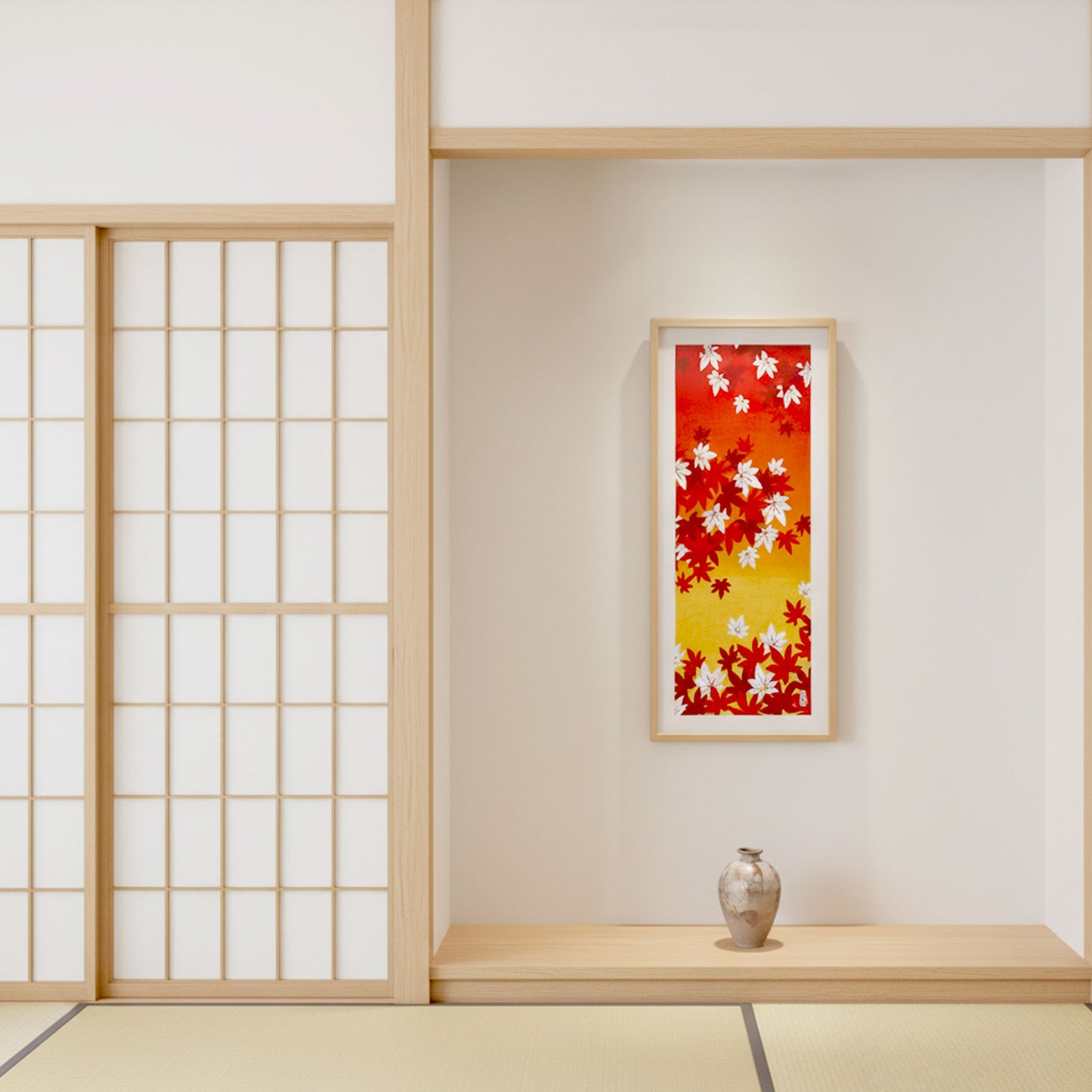 のレン 和紋 手ぬぐい / 手捺染