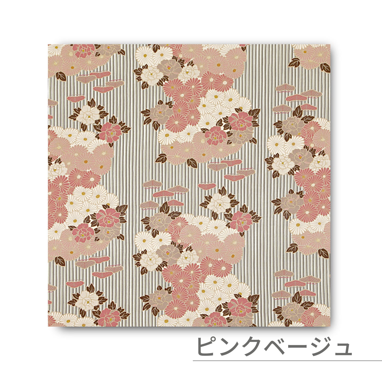 のレン 風呂敷 レトロフラワー / 100cm 70cm 50cm 綿100％