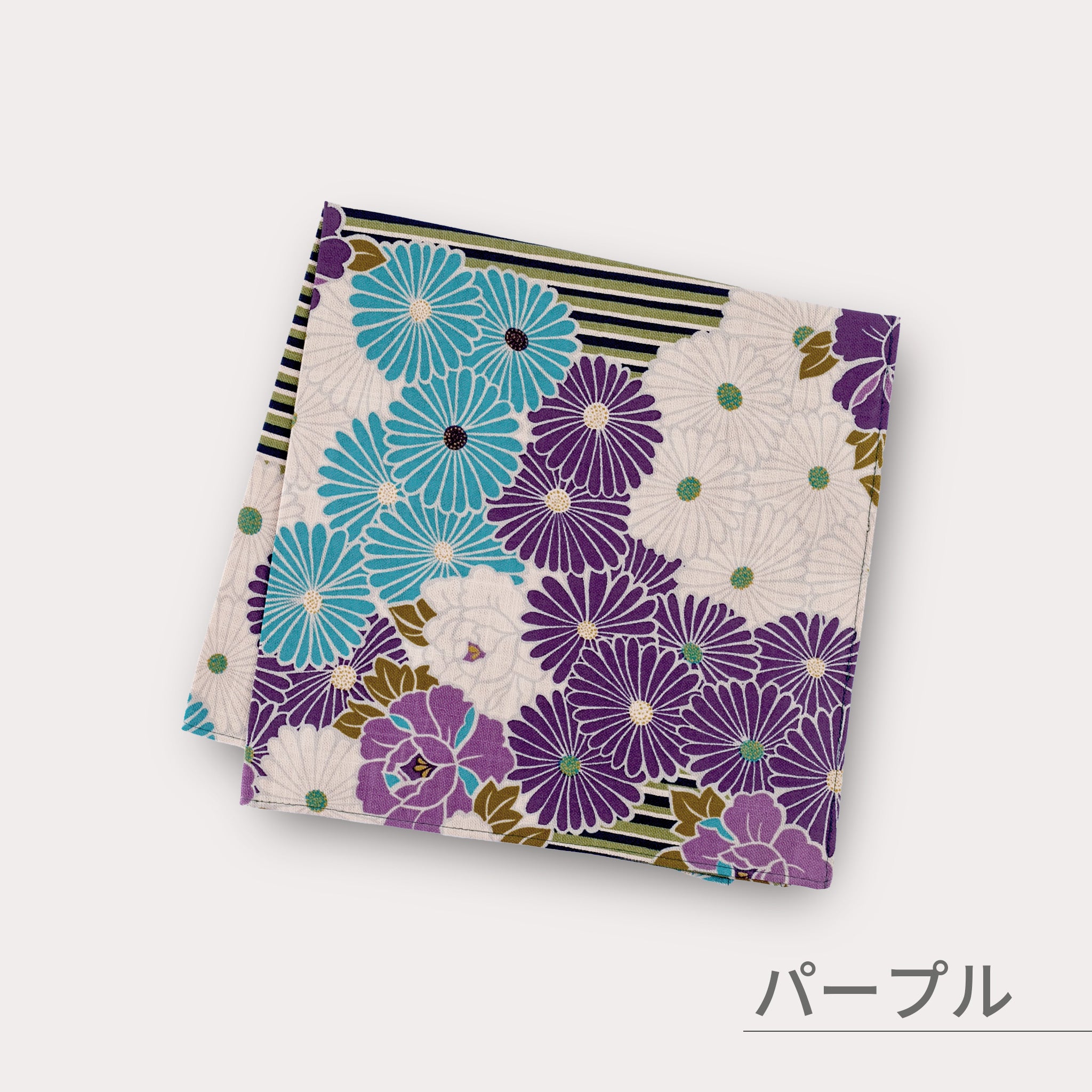 のレン 風呂敷 レトロフラワー / 100cm 70cm 50cm 綿100％