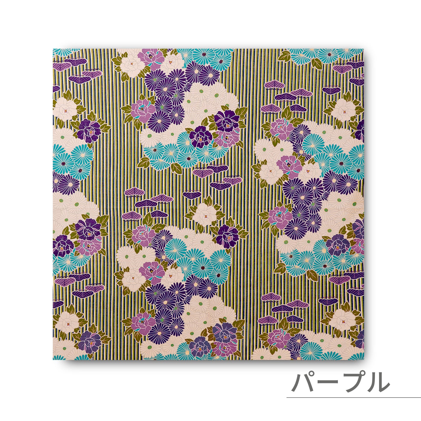 のレン 風呂敷 レトロフラワー / 100cm 70cm 50cm 綿100％