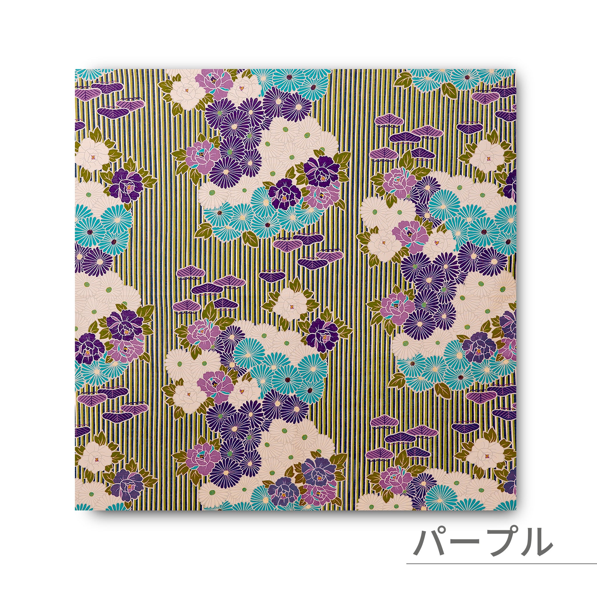 のレン 風呂敷 レトロフラワー / 100cm 70cm 50cm 綿100％