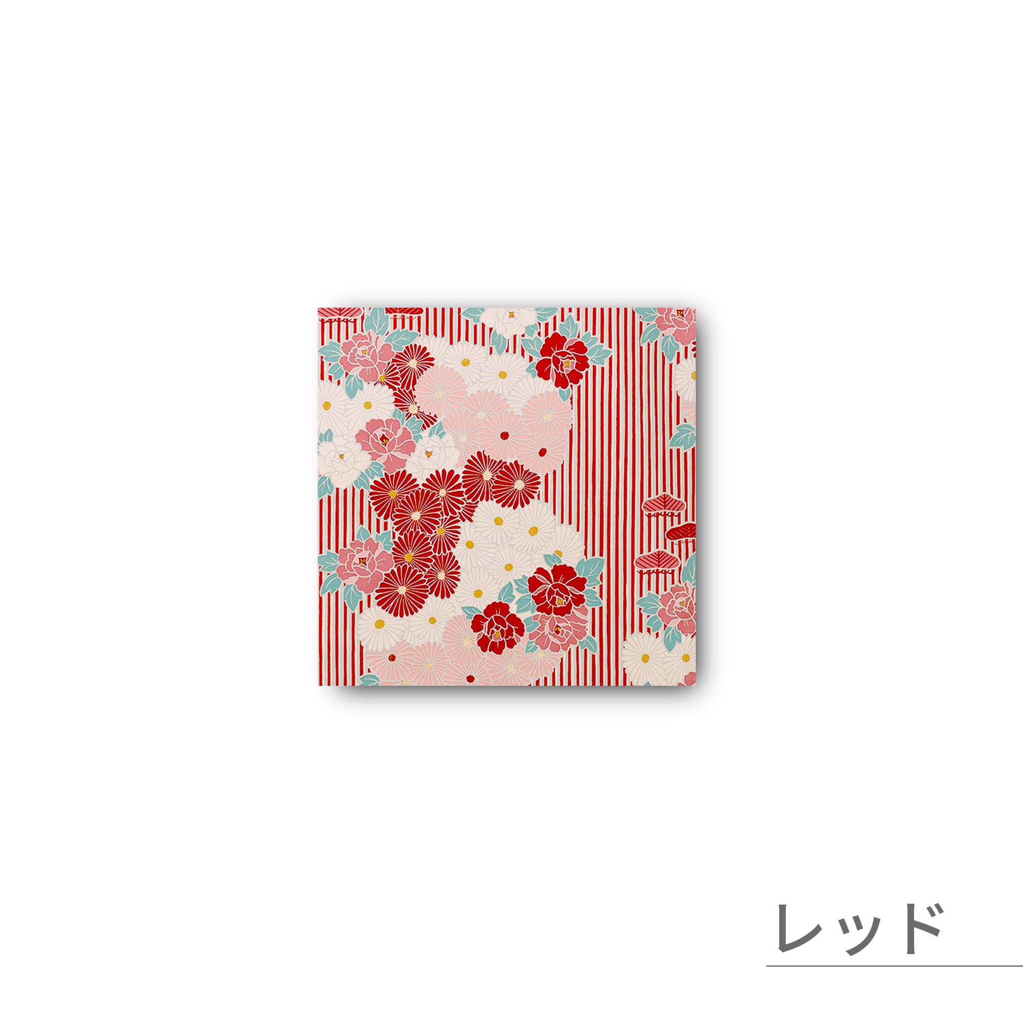 のレン 風呂敷 レトロフラワー / 100cm 70cm 50cm 綿100％