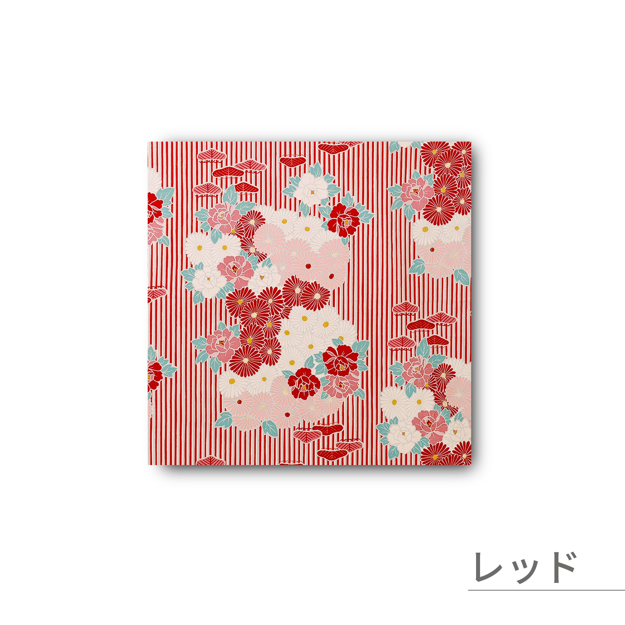 のレン 風呂敷 レトロフラワー / 100cm 70cm 50cm 綿100％