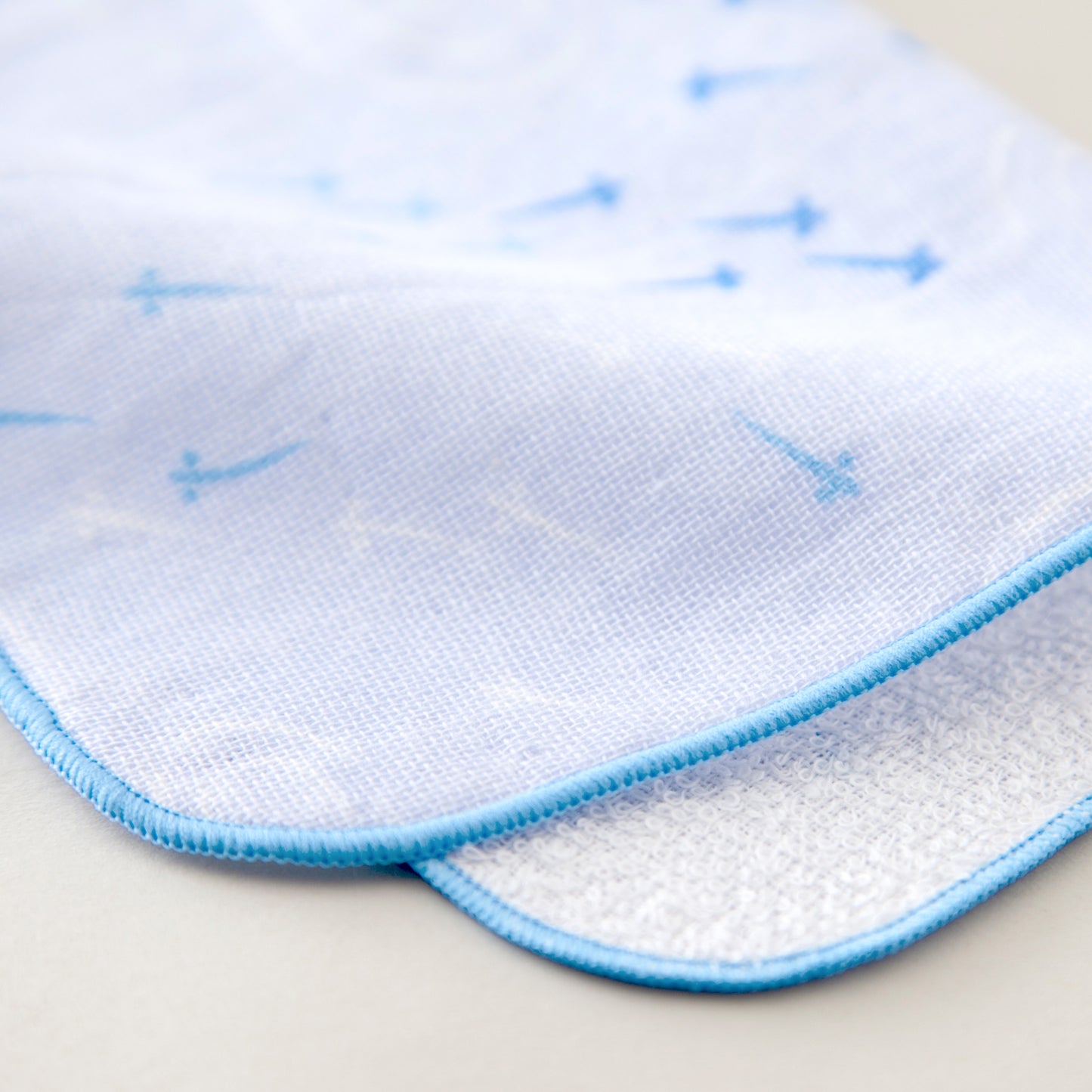 のレン タオルハンカチ (泉州タオル） / 綿100% 23×23cm