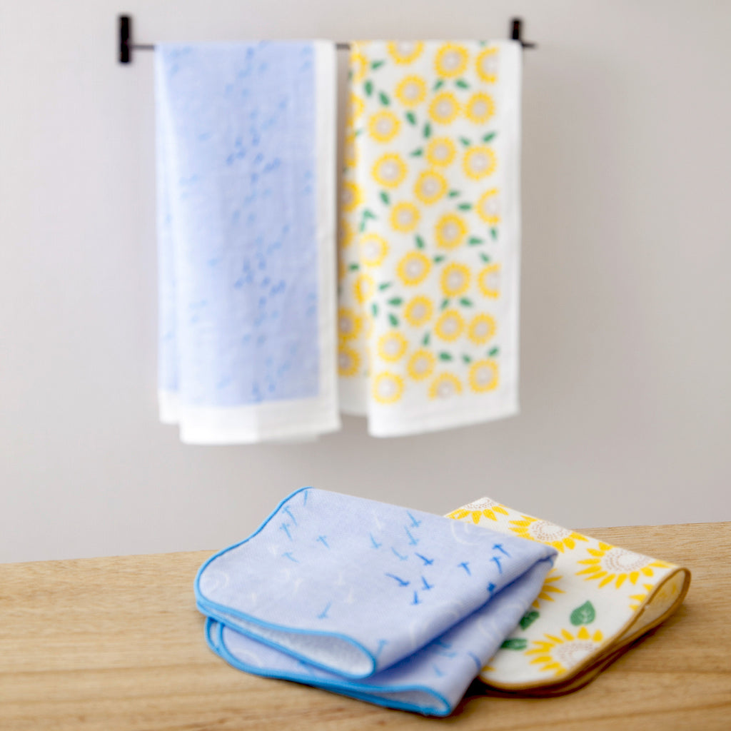 のレン 手ぬぐいタオル (泉州フェイスタオル) / 綿100% 84×34cm　