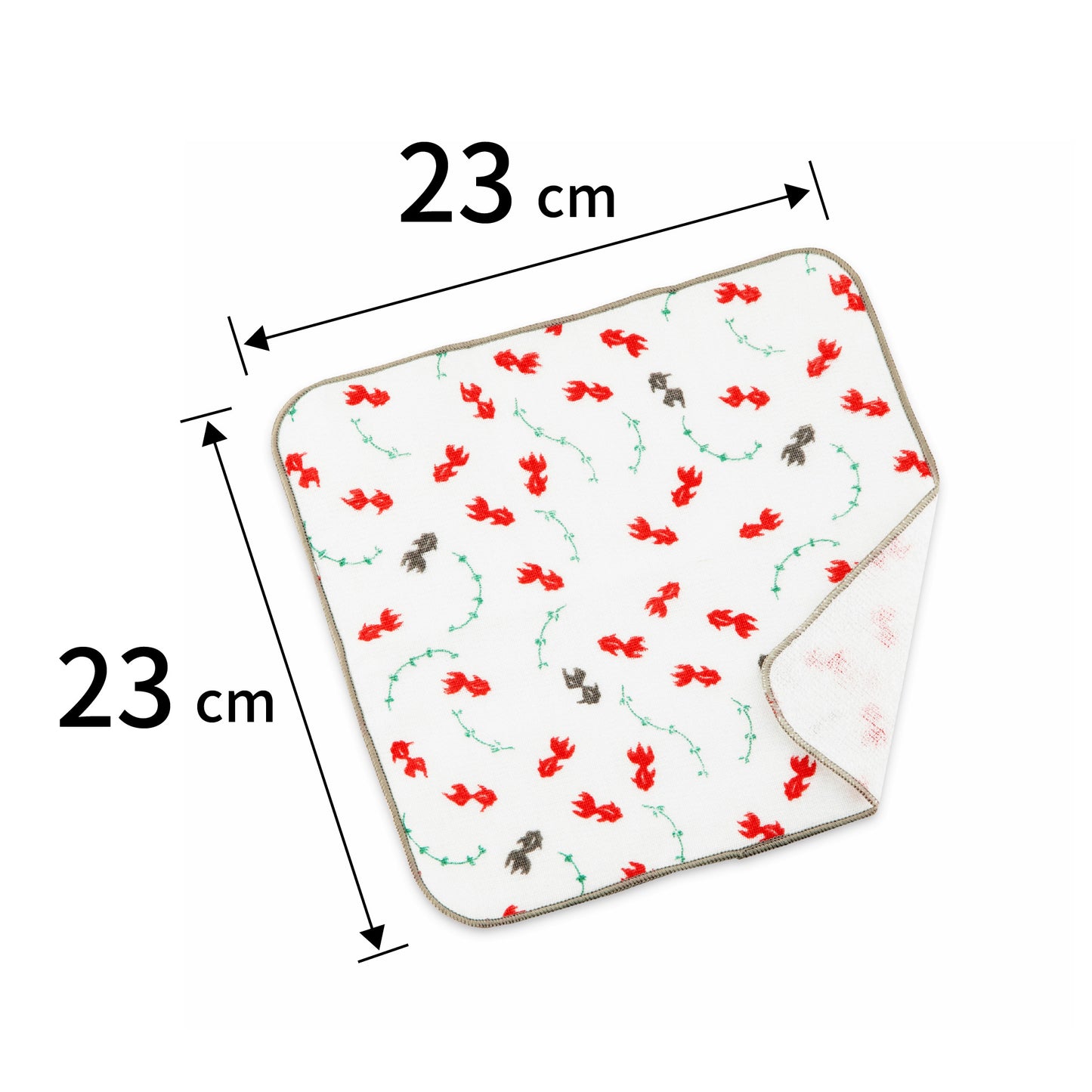 のレン タオルハンカチ (泉州タオル） / 綿100% 23×23cm