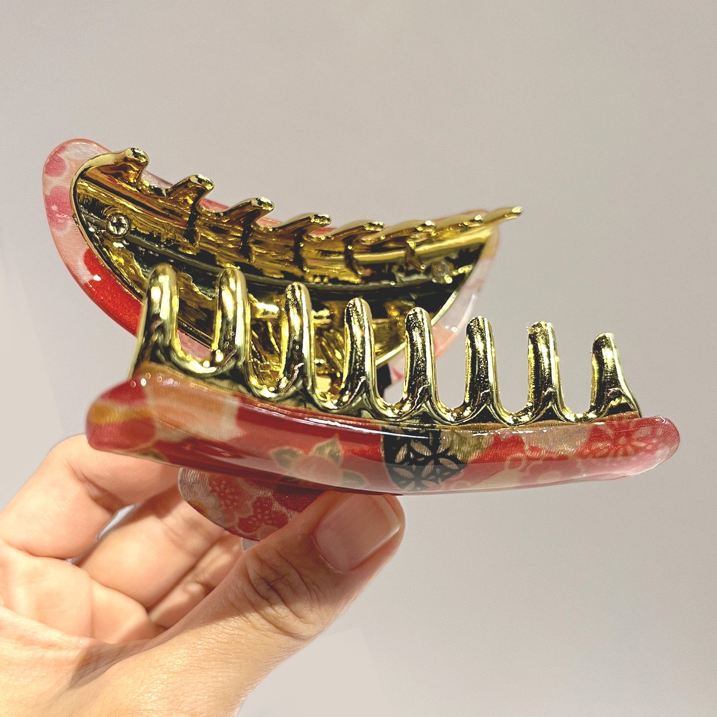 のレン バンス 大 / アクリル ヘアクリップ NDシリーズ