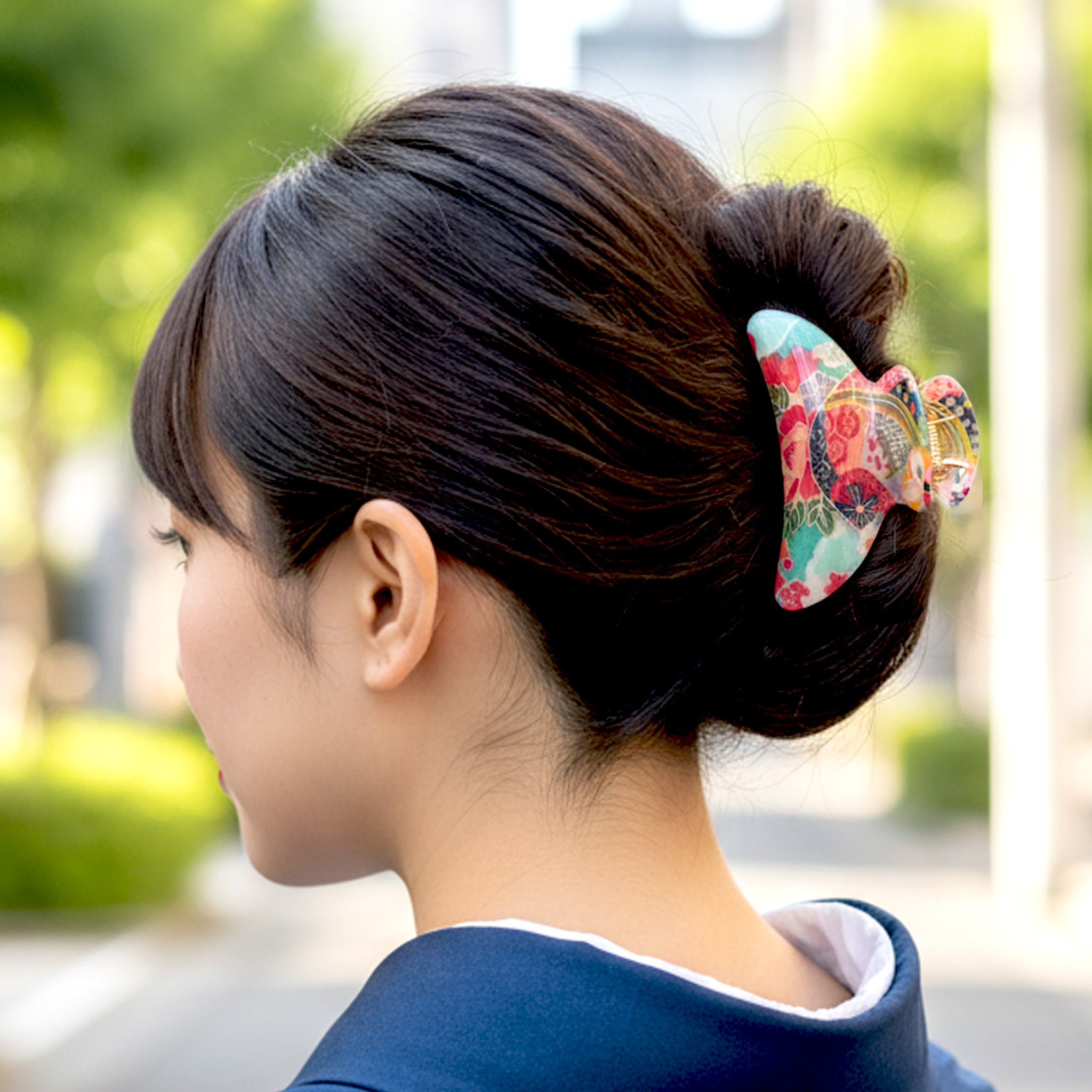 のレン バンス 大 / アクリル ヘアクリップ NDシリーズ