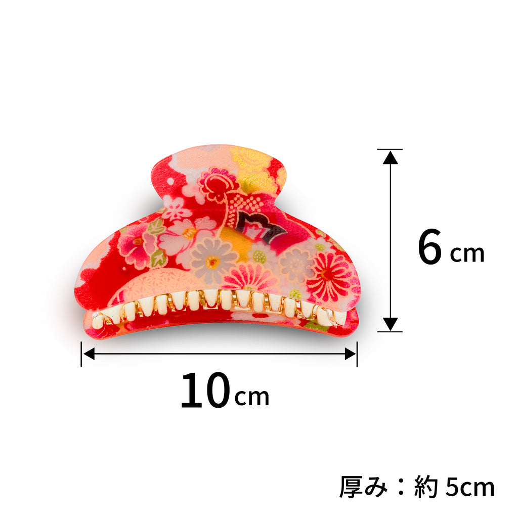 のレン バンス 大 / アクリル ヘアクリップ NDシリーズ