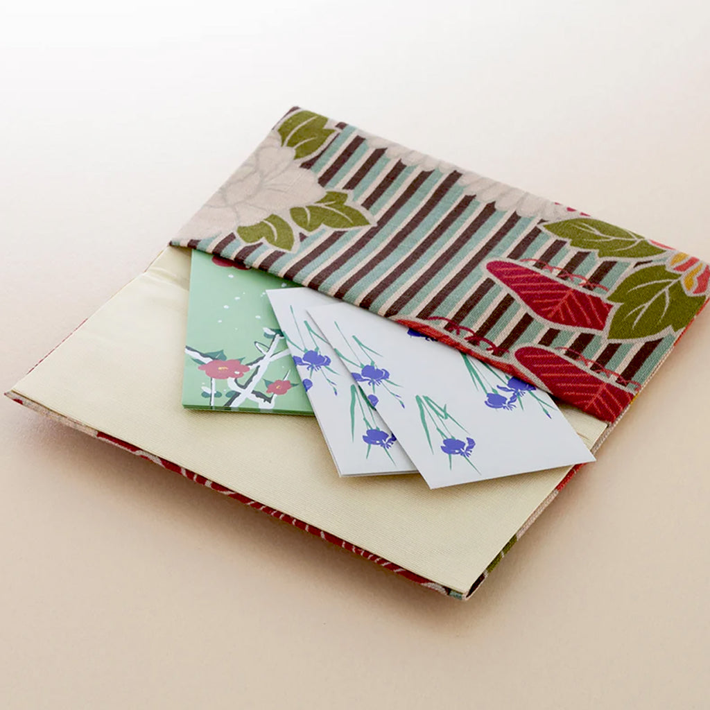 のレン 懐紙入れ レトロフラワー