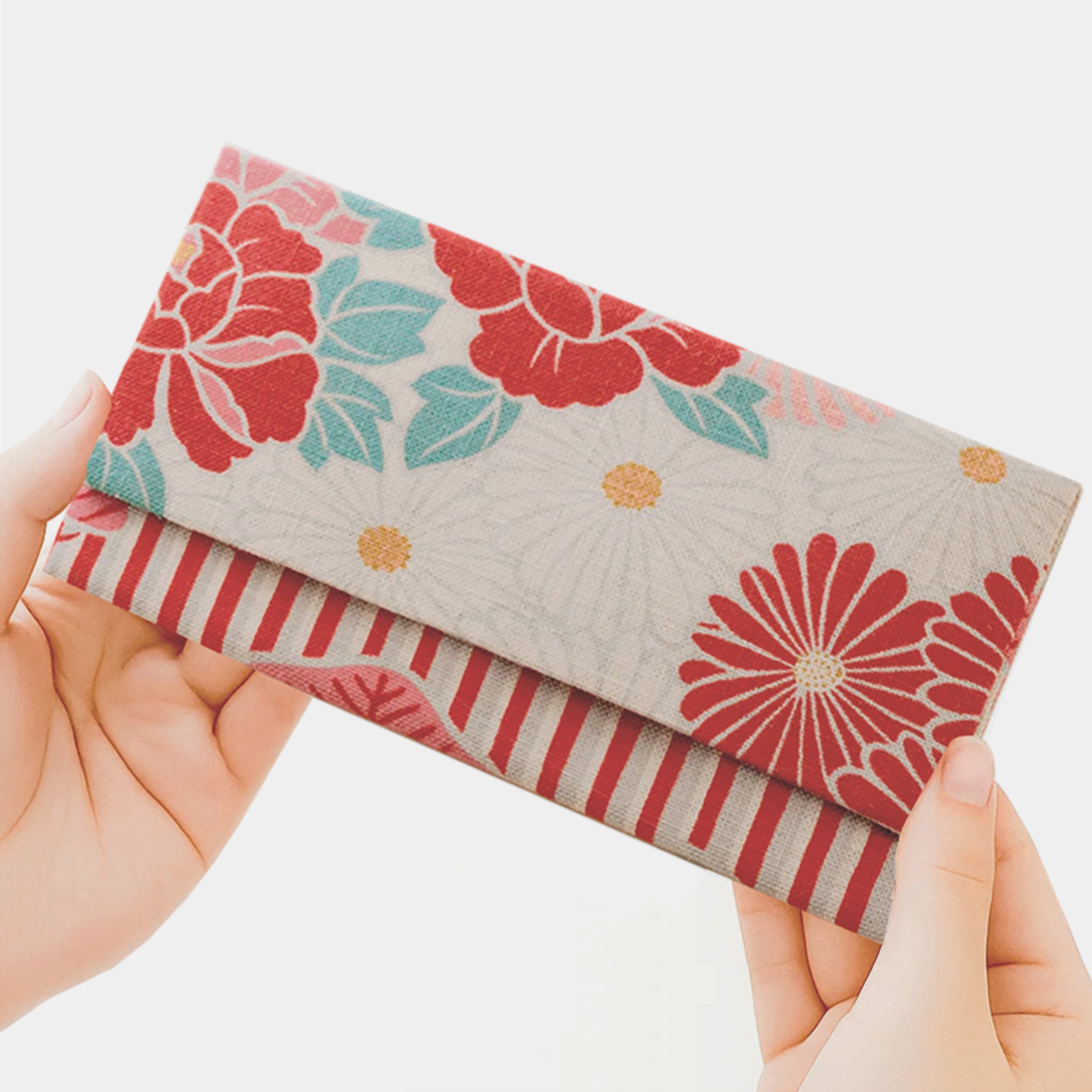 のレン 懐紙入れ レトロフラワー