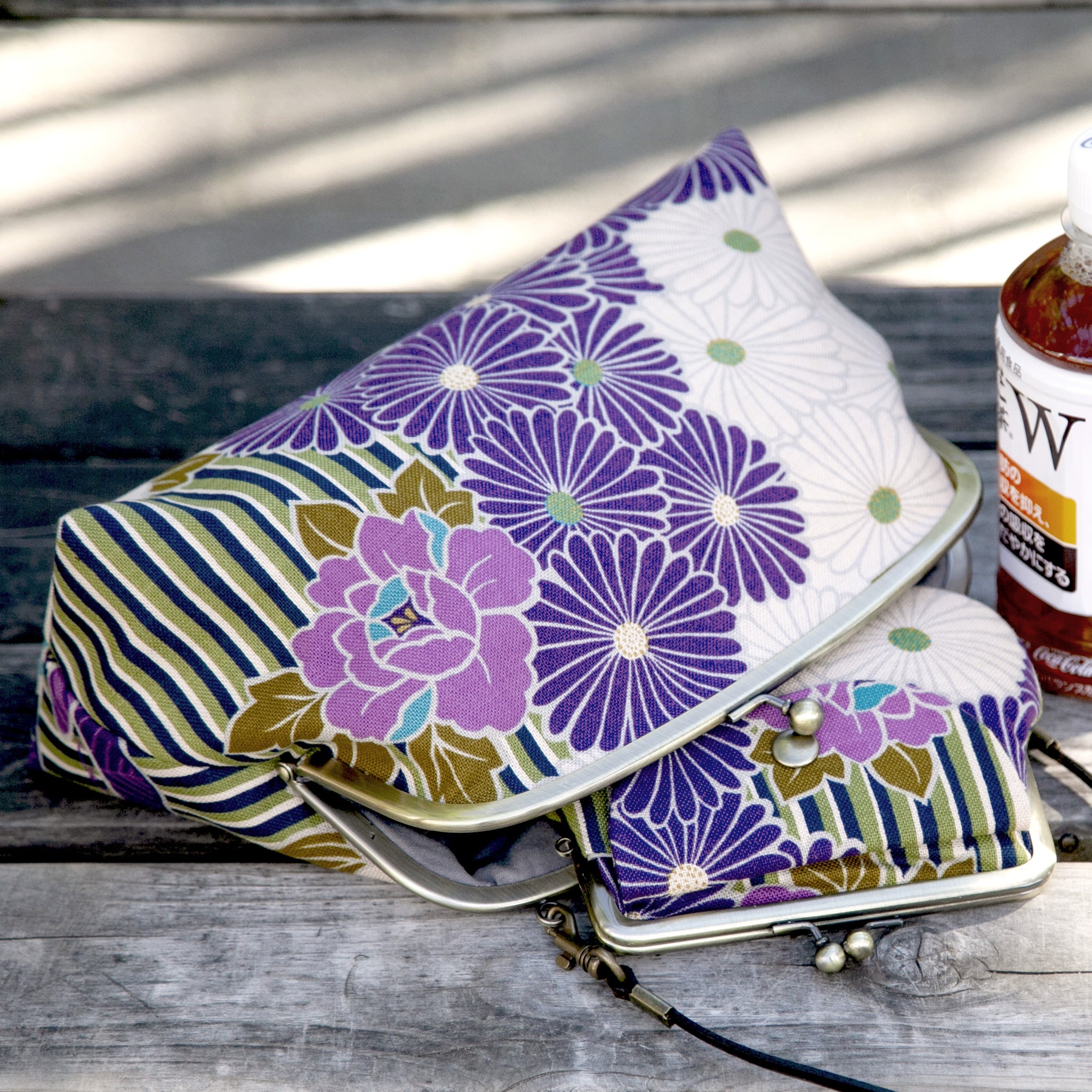 のレン 2way がま口ショルダーバッグ レトロフラワー – NOREN JAPAN