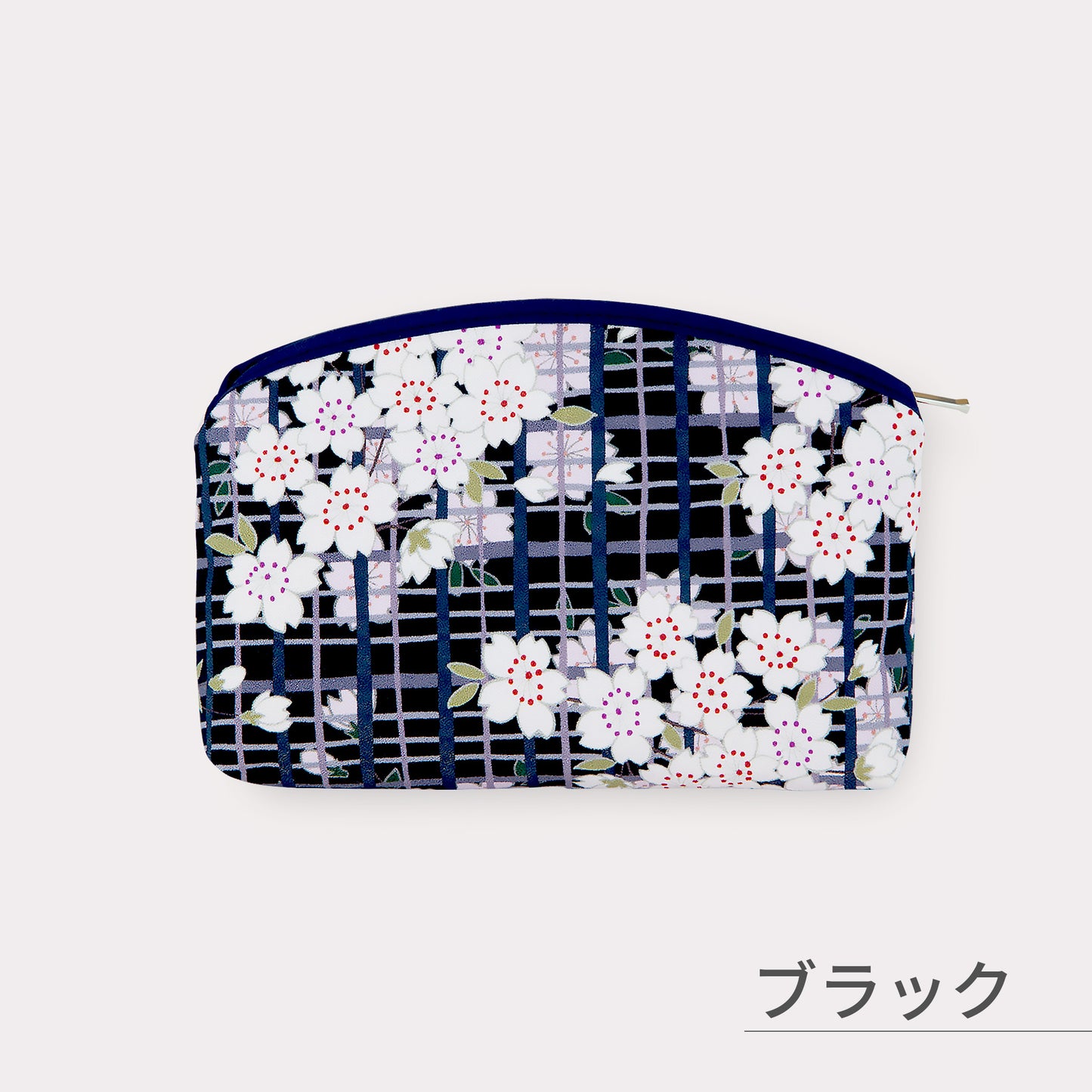 のレン 化粧ポーチ 桜格子