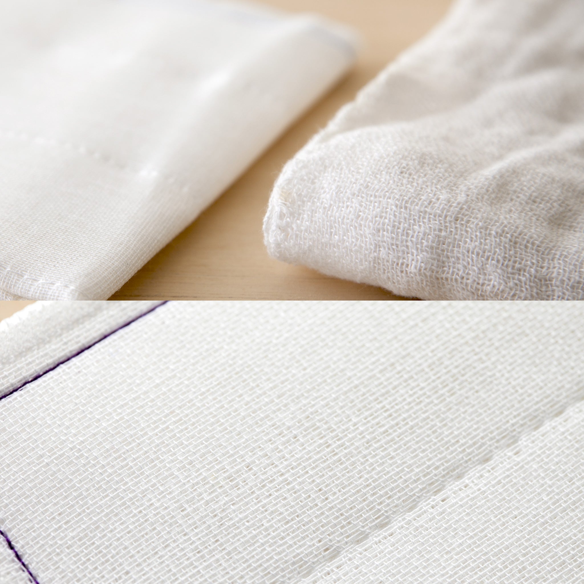 のレン 綿七枚重ねの かや織りふきん / 吉祥