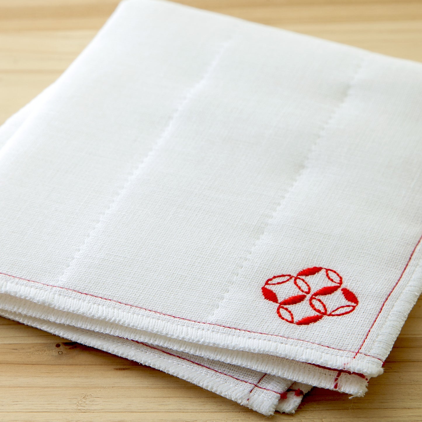 のレン 綿七枚重ねの かや織りふきん / 吉祥