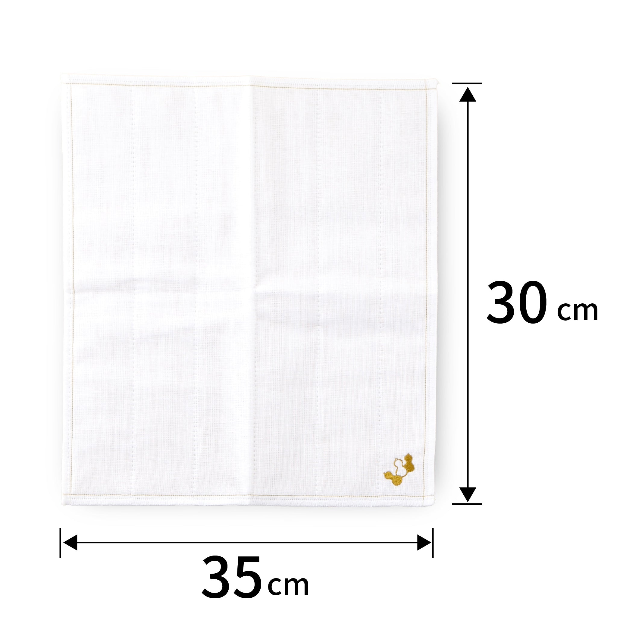 のレン 綿七枚重ねの かや織りふきん / 吉祥