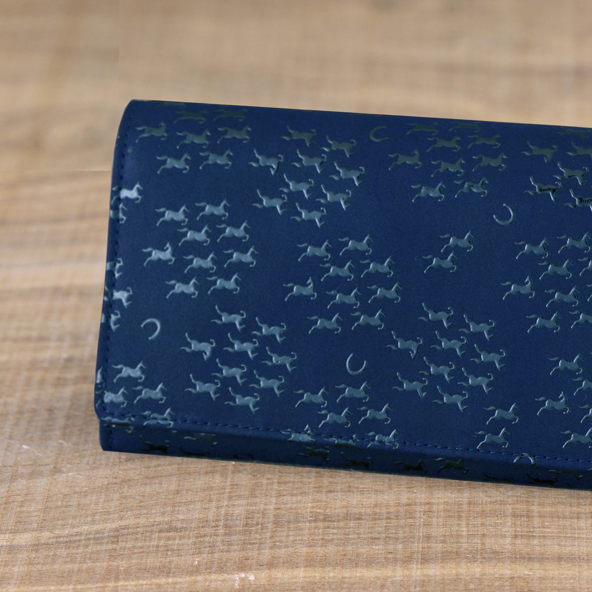 Noren Inden Long Wallet Auspicious Pattern Tiger/Nine Horses