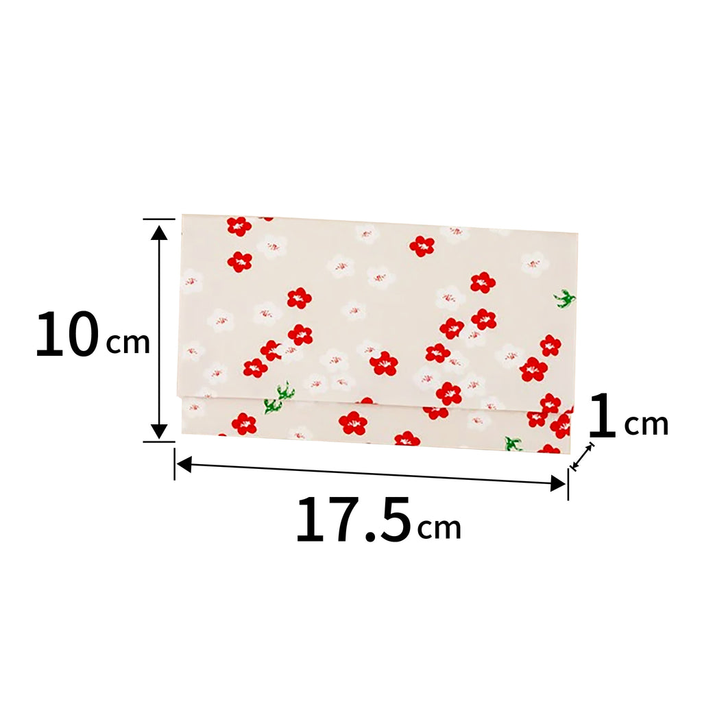 のレン 手捺染の懐紙入れ