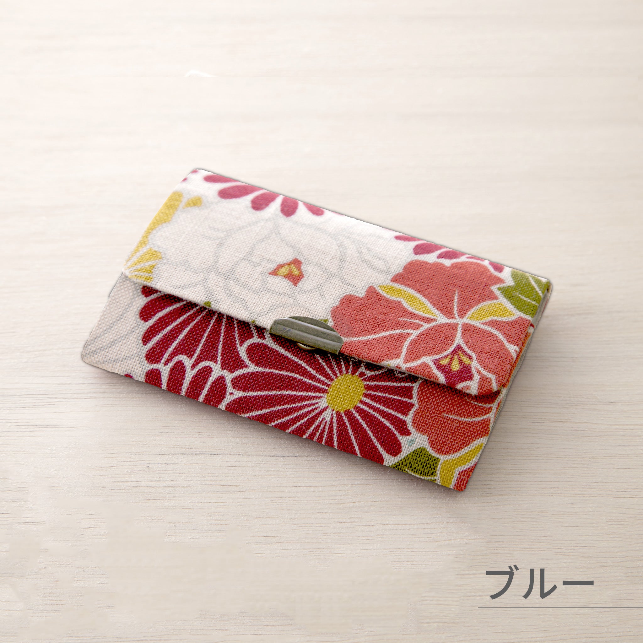 のレン 名刺入れ ( カードケース ) レトロフラワー　