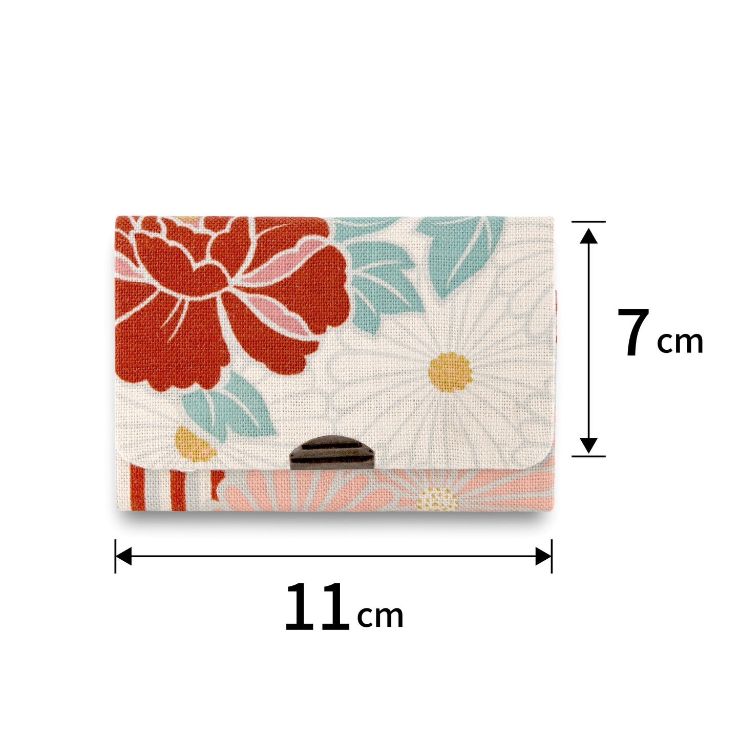 のレン 名刺入れ ( カードケース ) レトロフラワー　