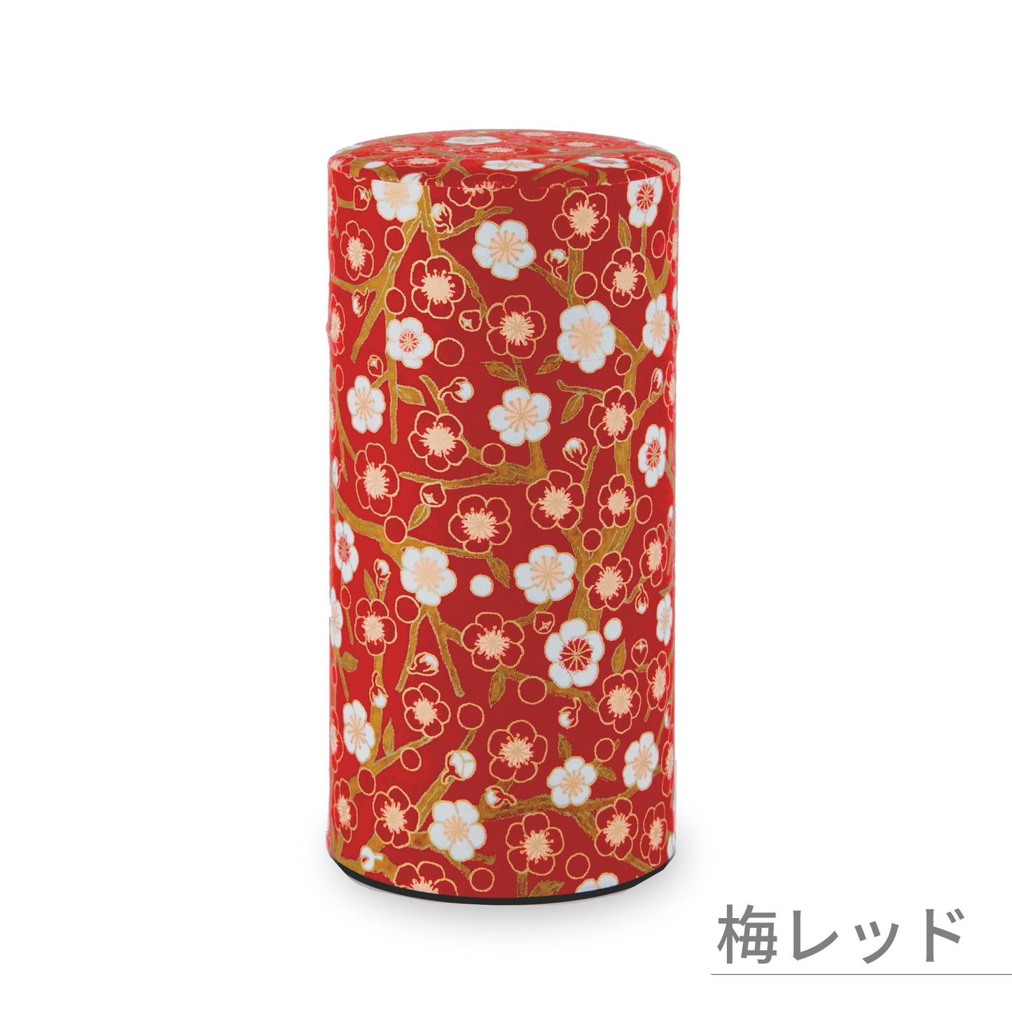 のレン 和紙の茶筒 / 200g 7.5×15.5cm 中蓋付き