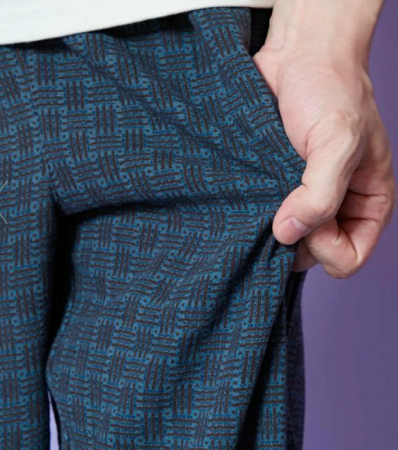 倭物やカヤ 和小紋メンズパンツ