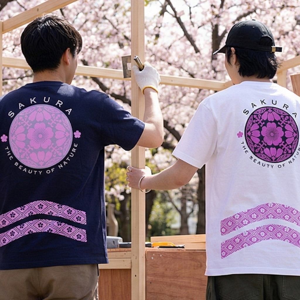 HiKESHi SPiRiT 桜花爛漫UV Tシャツ ユニセックス