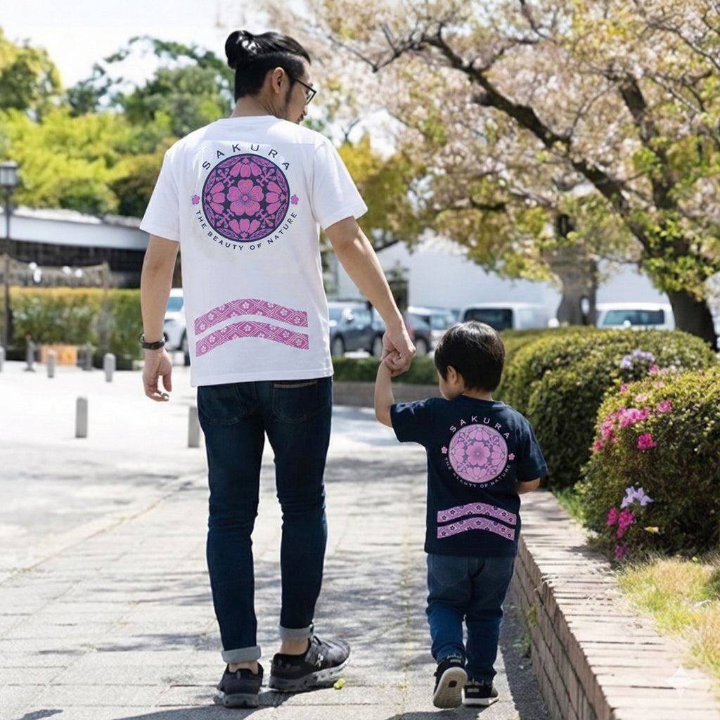 HiKESHi SPiRiT 桜花爛漫UV  キッズTシャツ