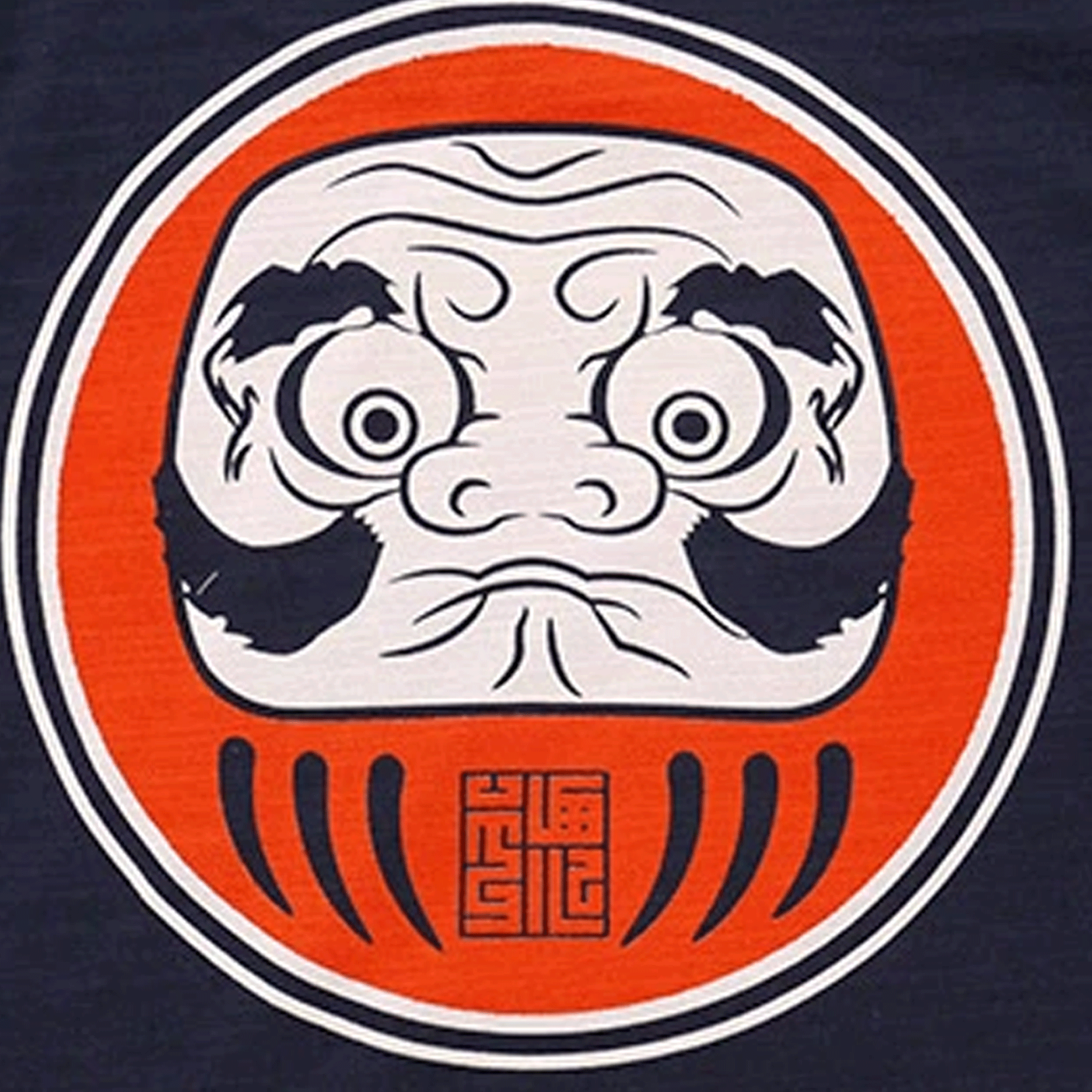 HiKESHi SPiRiT 七転八起 抜染スラブ Tシャツ