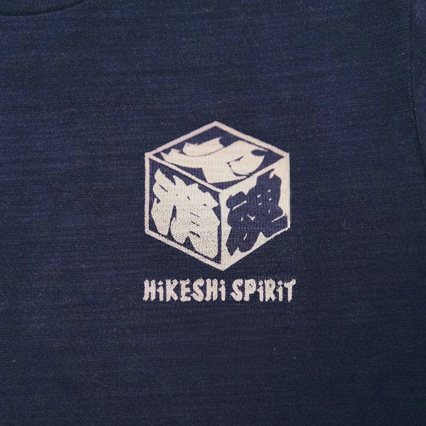 HiKESHi SPiRiT 七転八起 抜染スラブ Tシャツ