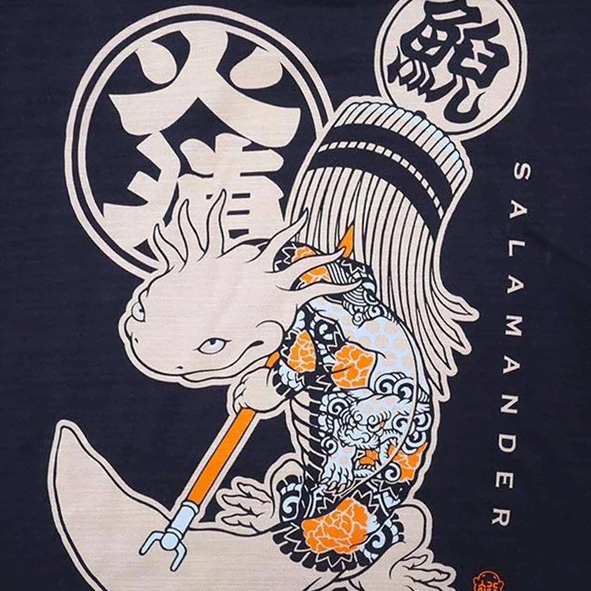 HiKESHi SPiRiT 火消之図抜染スラブ Tシャツ(吽) – NOREN JAPAN 公式通販