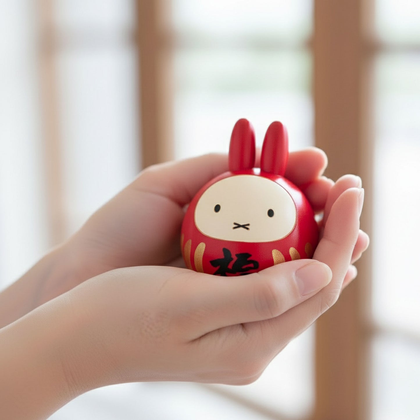 卯三郎こけし ミッフィー 福だるま