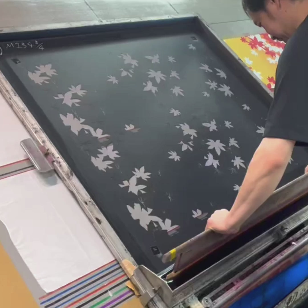 のレン 和紋 手ぬぐい / 手捺染