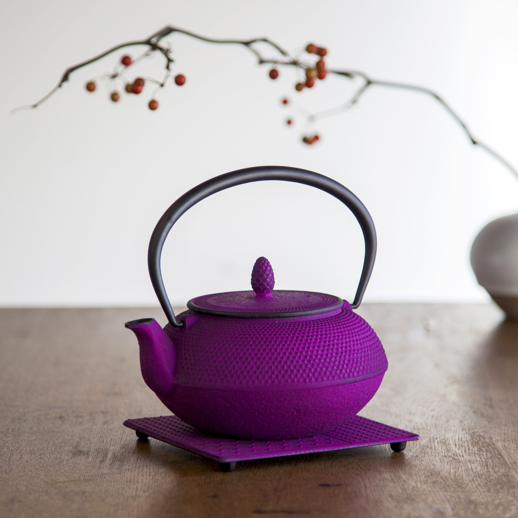 ロジアソシエイツ トリベット 角あられ / 南部鉄器鍋敷き