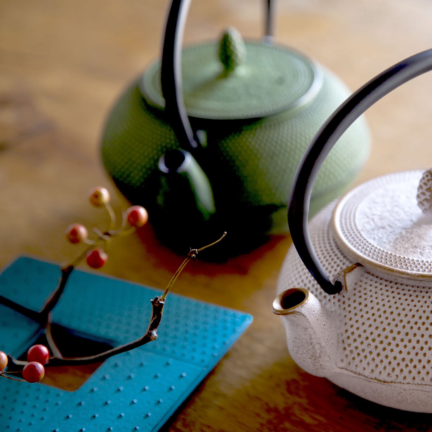 ロジアソシエイツ トリベット 角あられ / 南部鉄器鍋敷き