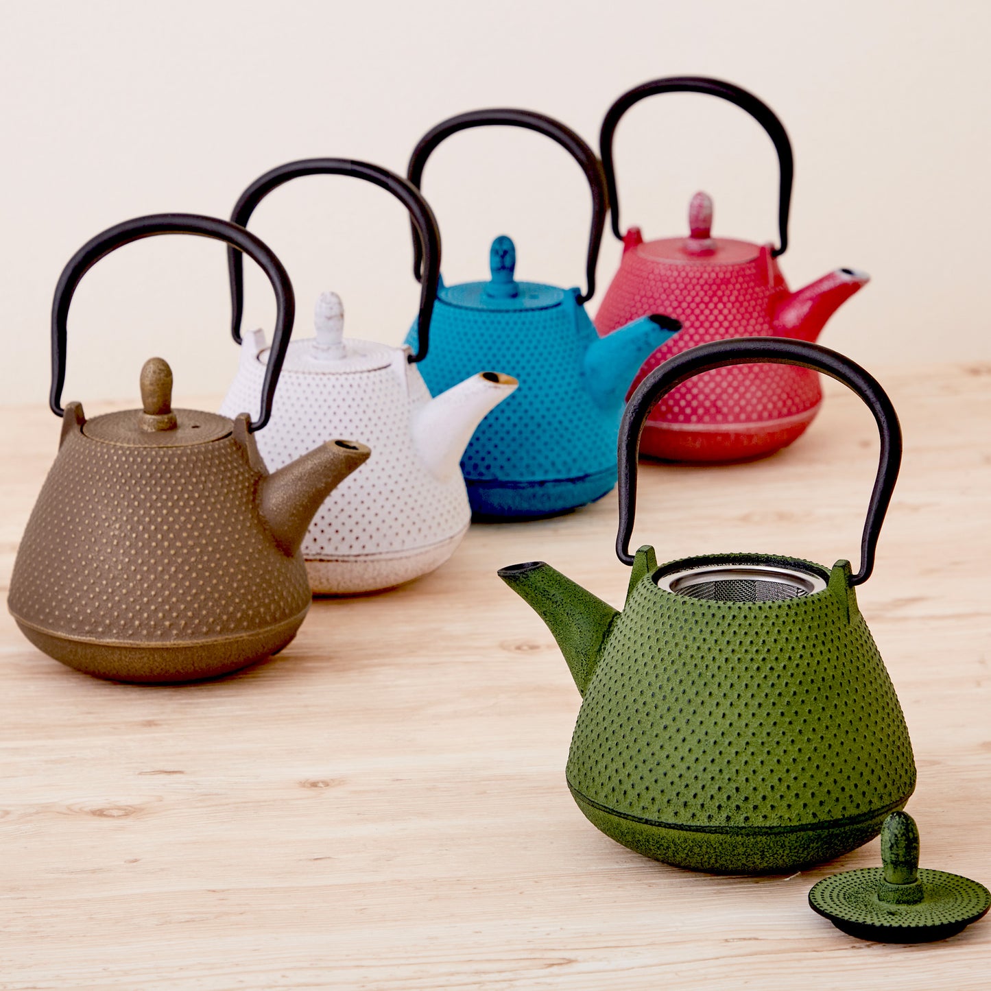 ロジアソシエイツ 南部鉄器急須 あられドーム 0.4L