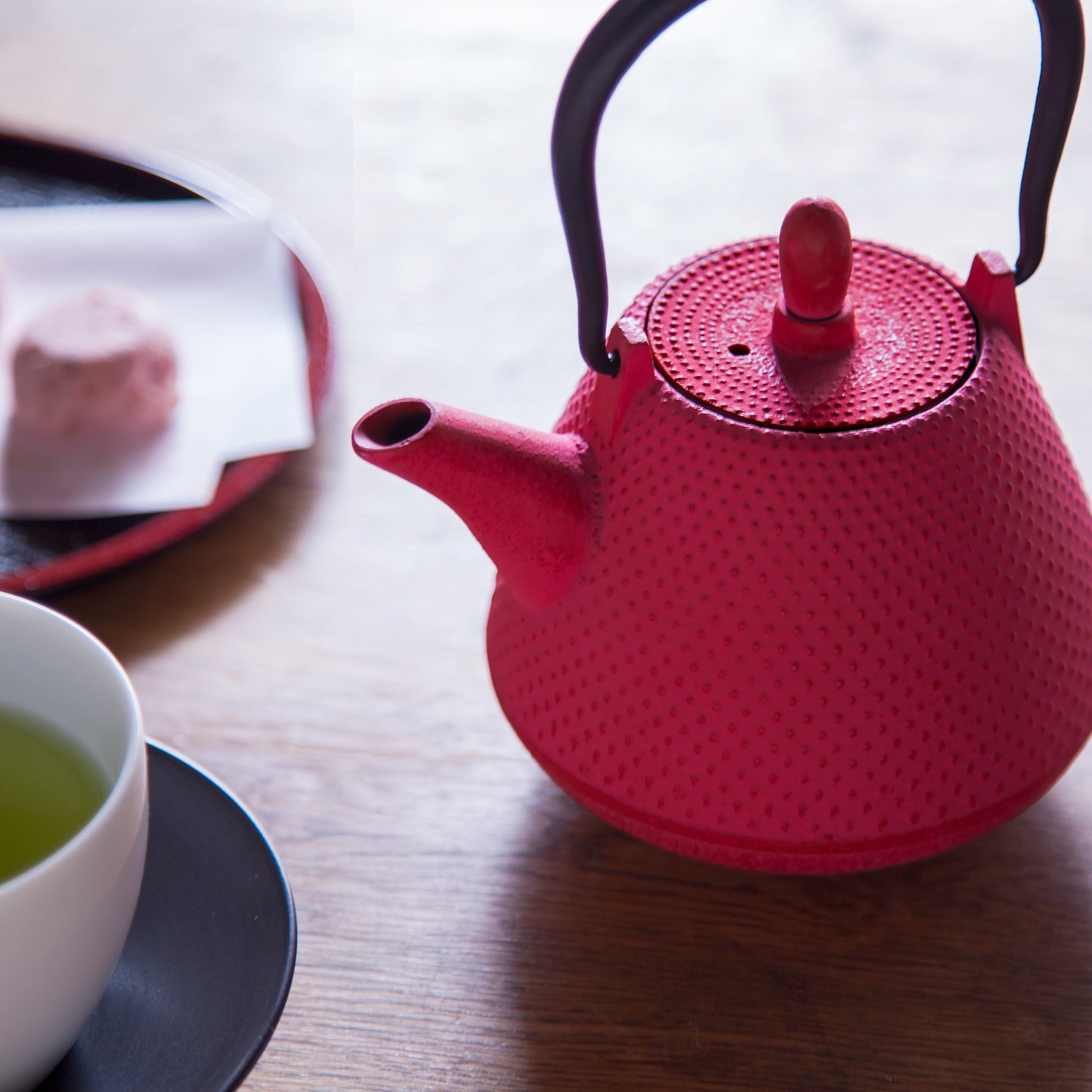 ロジアソシエイツ 南部鉄器急須 あられドーム 0.4L