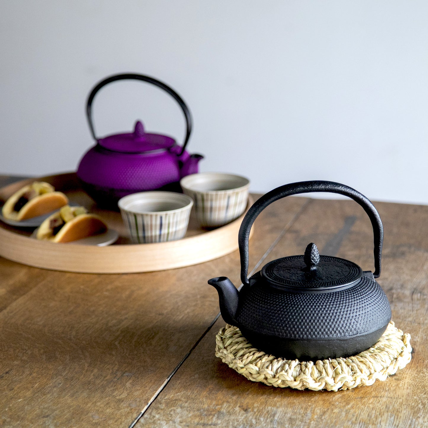 ロジアソシエイツ 南部鉄器 鉄瓶 あられ