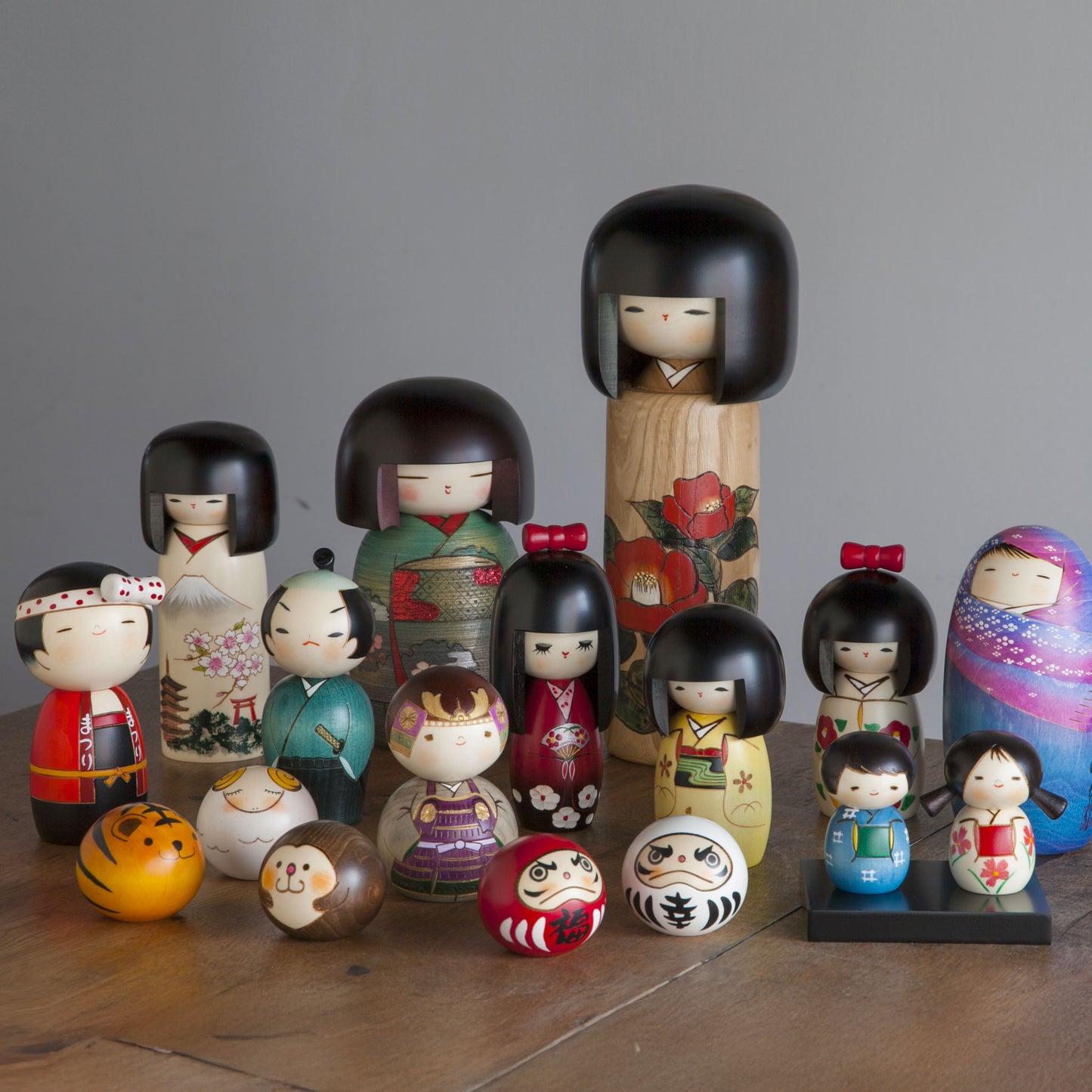 卯三郎こけし ミッフィー 福だるま