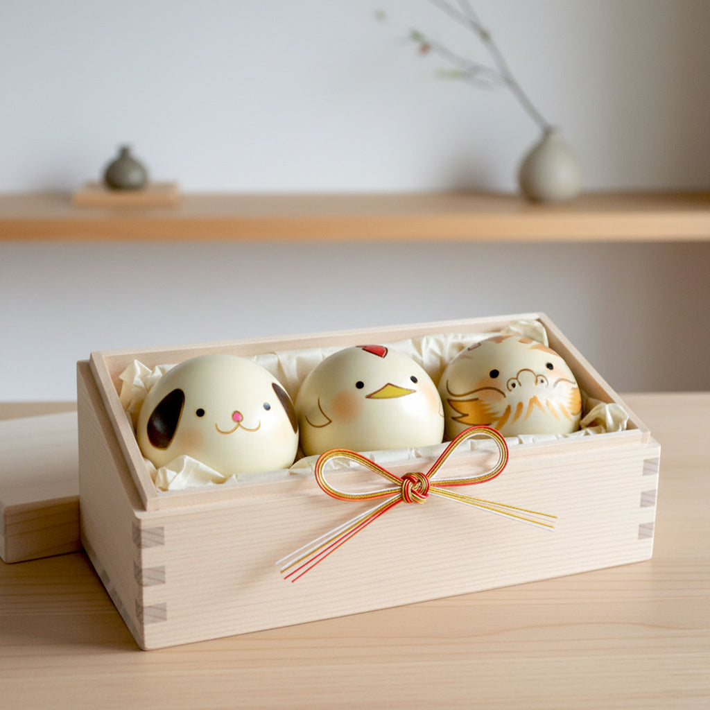 卯三郎こけし ゆらころ 十二支飾りセット