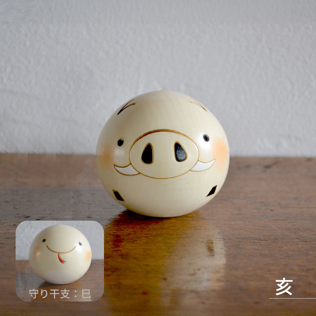 卯三郎こけし ゆらころ 十二支飾りセット