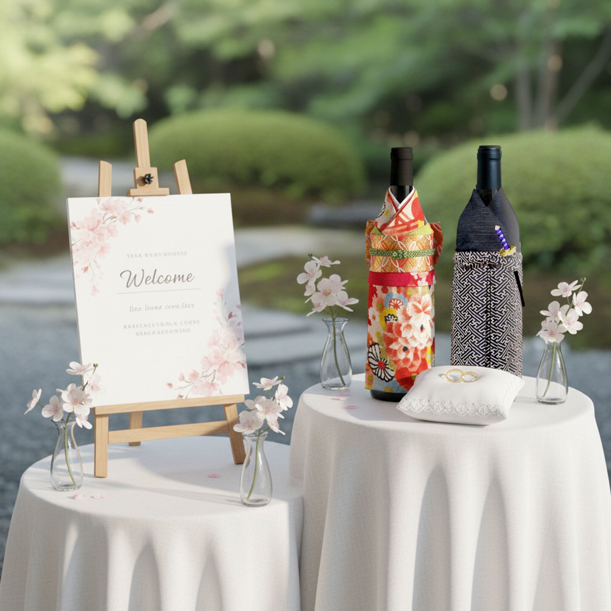 着物ボトルウェア お太鼓帯 ワインボトルサイズ 和の蔵