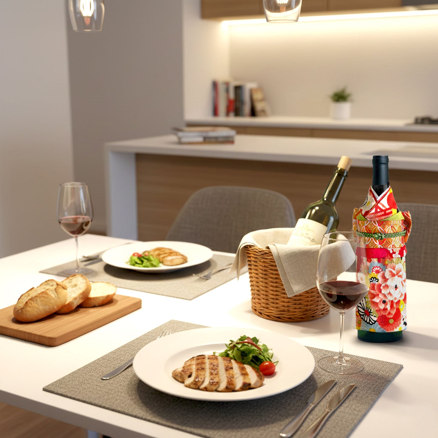 着物ボトルウェア 姫 ワインボトルサイズ  和の蔵